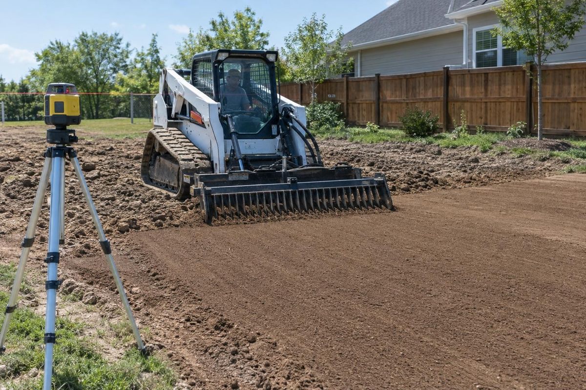 Lawn Leveling & Grading