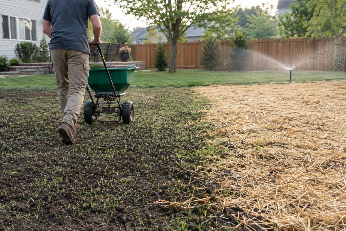 New Lawn Seeding