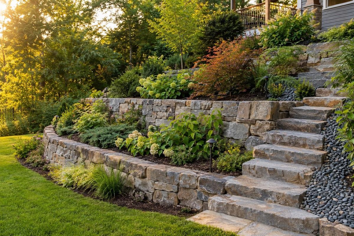 Walls & steps